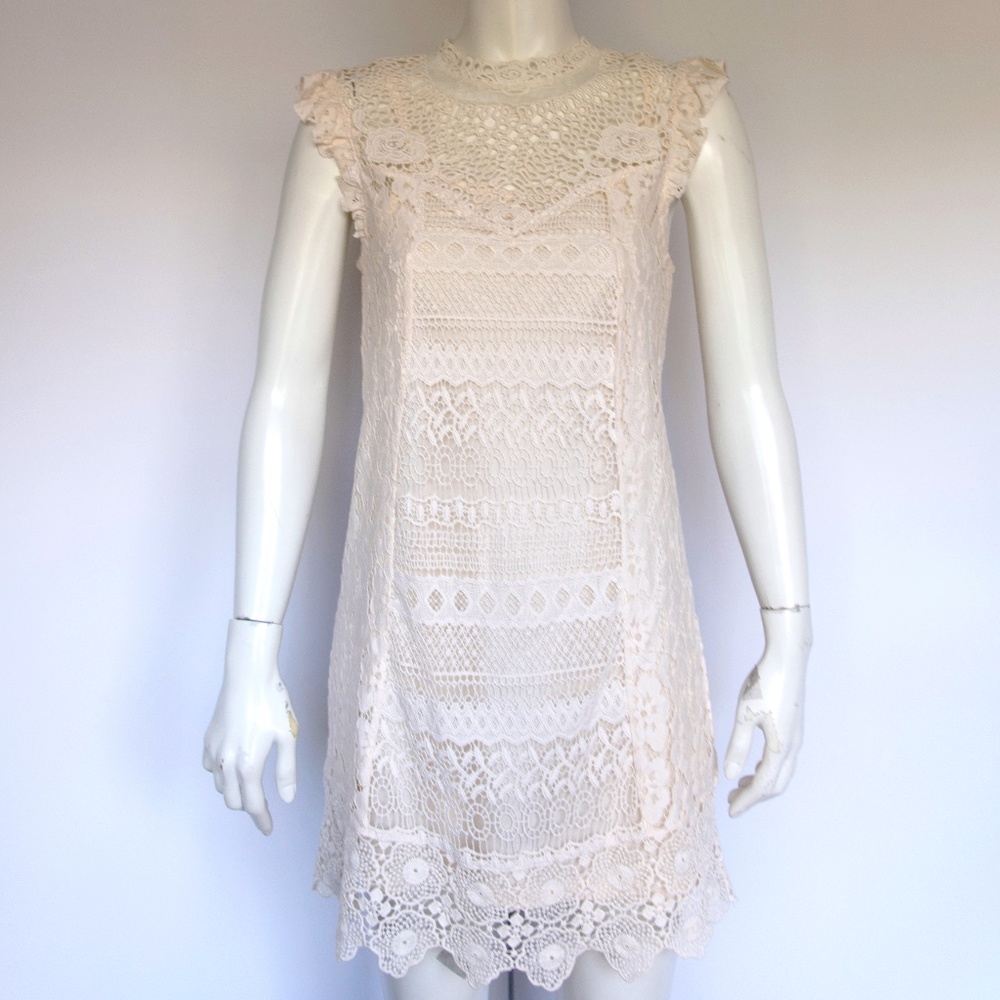NWT H+M Lace Crochet Dress